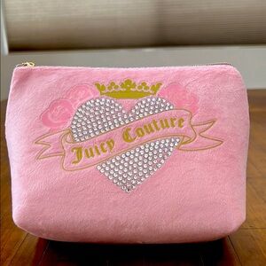 Juicy Couture Pink Cosmetic Bag